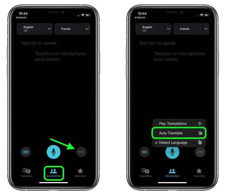 南郊苹果手机维修分享iOS 15 “翻译” App 新改进 