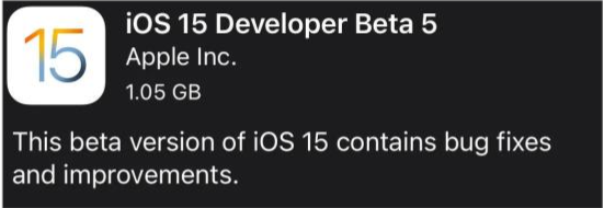 南郊苹果手机维修分享如何升级到iOS15.0 beta5 